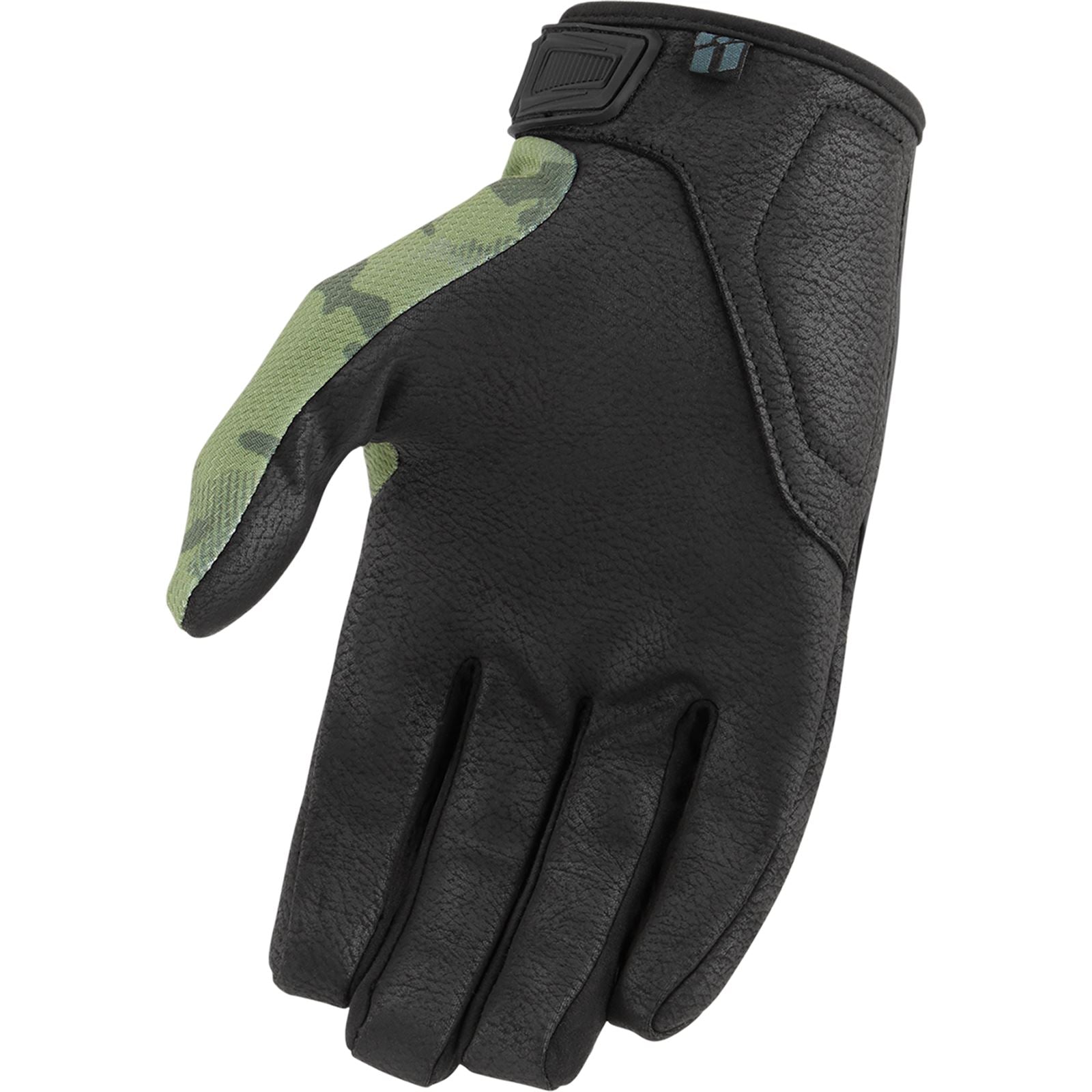 Icon Hooligan™ CE Gloves - Green Camo_869033