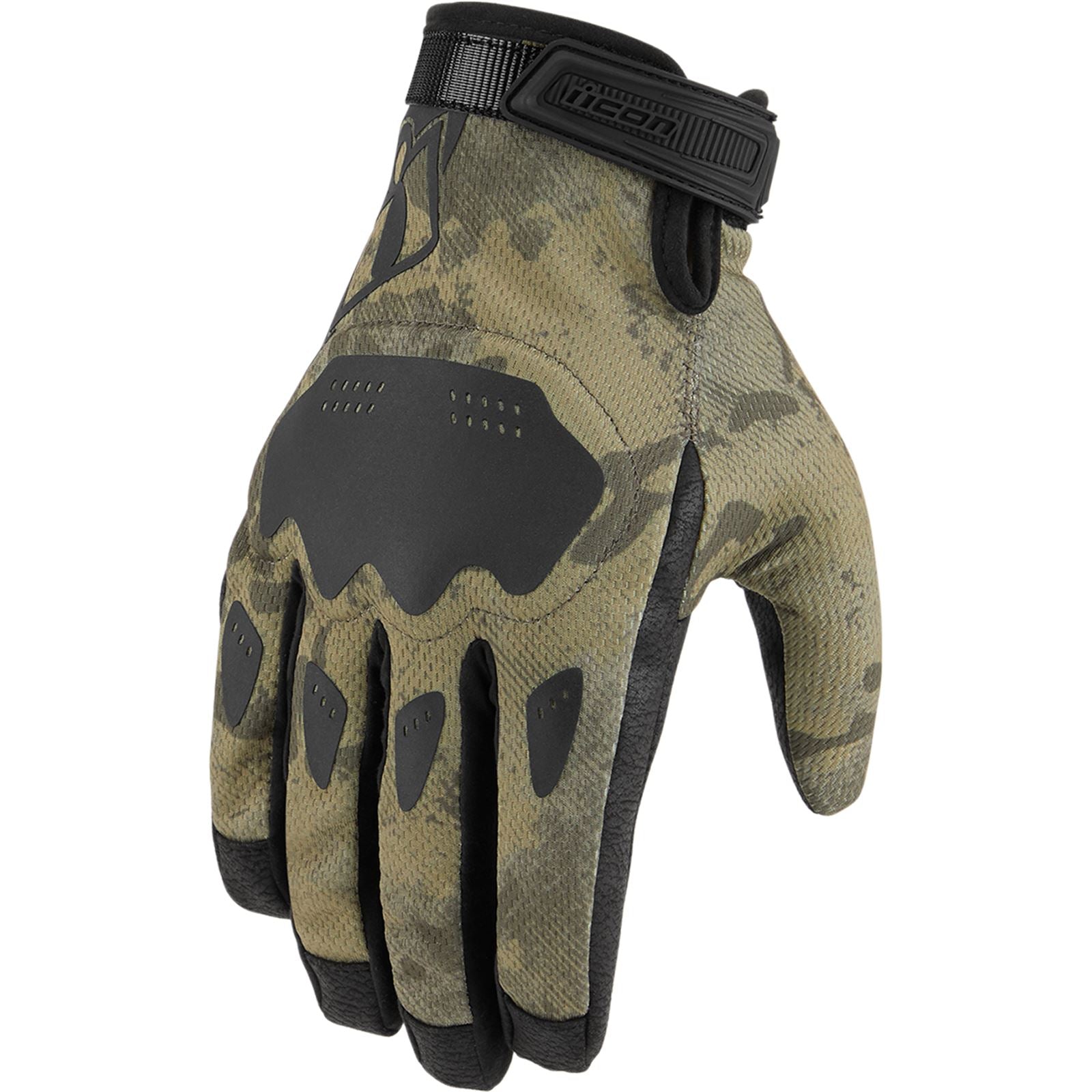Icon Hooligan™ CE Gloves - Tan Camo_869016