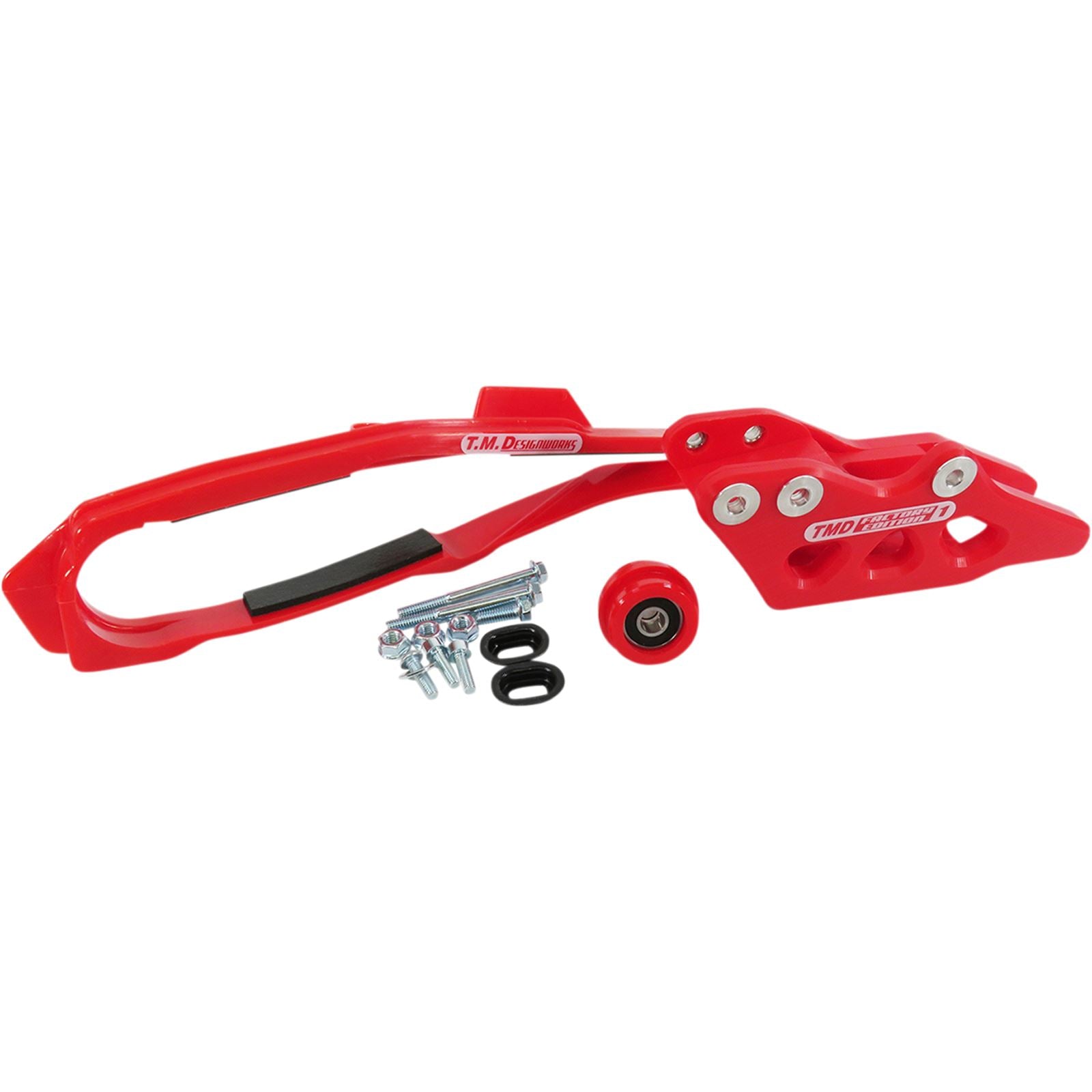 TM Design Works Chain Guide/Slider for Honda - Red [MPN: DCK-OR16-RD]_1069314