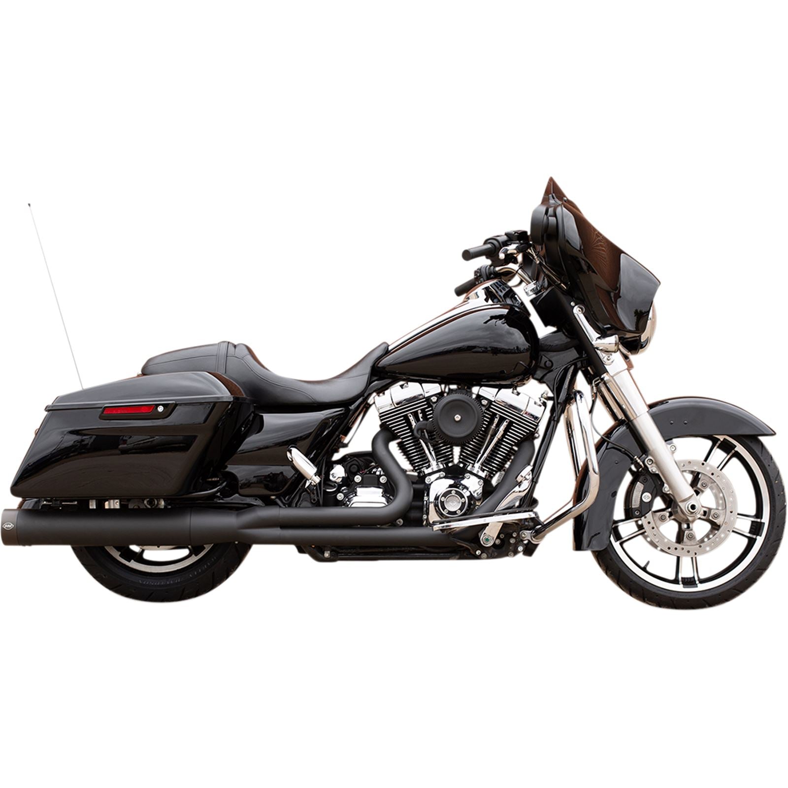 S&S Cycle 50 State 2:1 Sidewinder® Exhaust - Black OPEN BOX [MPN: 550-0772B]_2129710