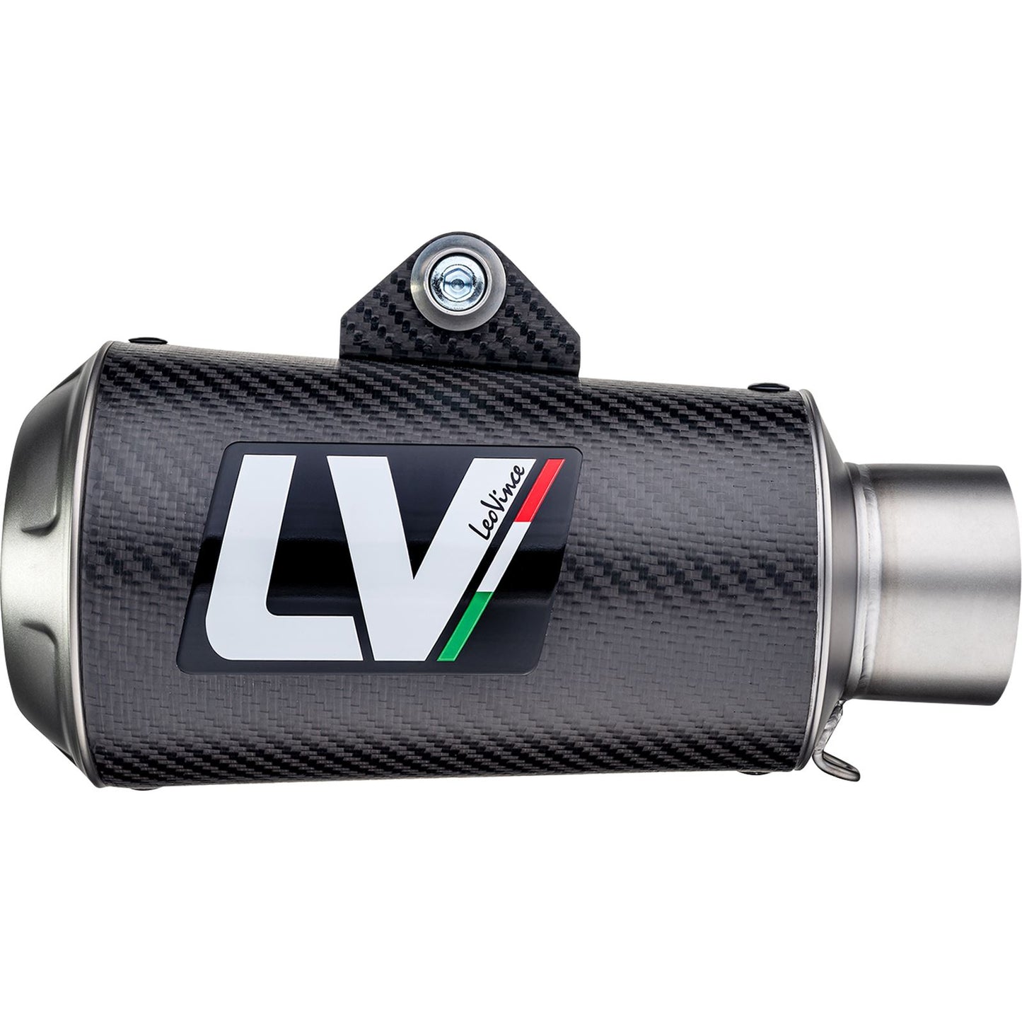 Leovince LV-10 Slip-On Muffler - Carbon Fiber for Ducati [MPN: 15250C]_1095226