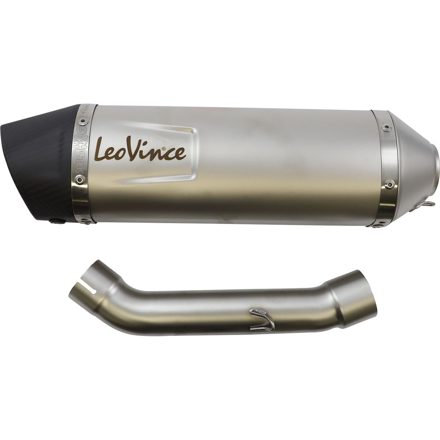 Leovince LV One EVO Slip-On Muffler - Stainless Steel for KTM [MPN: 14393E]_1095259