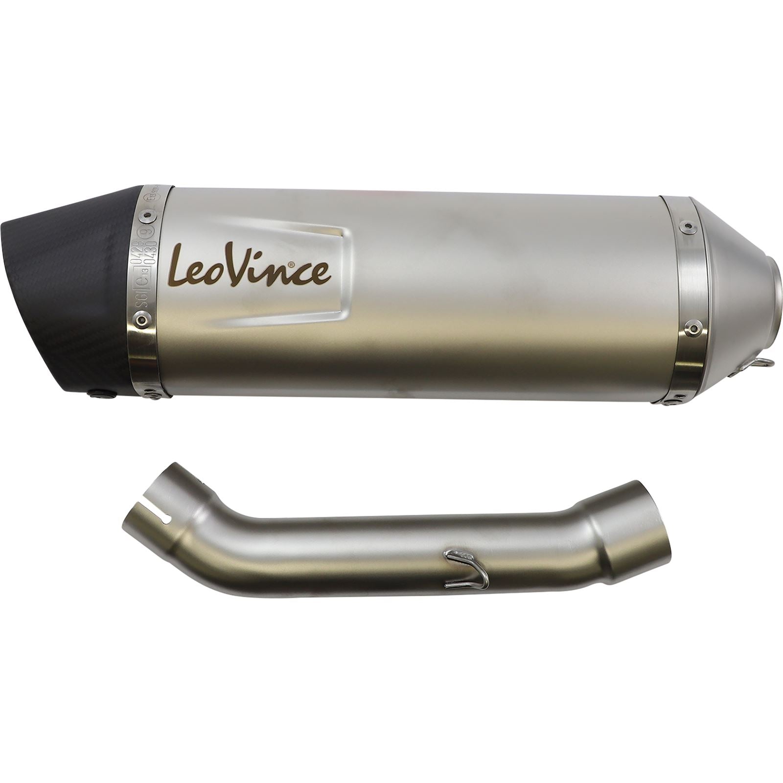Leovince LV One EVO Slip-On Muffler - Stainless Steel for KTM [MPN: 14393E]_1095259