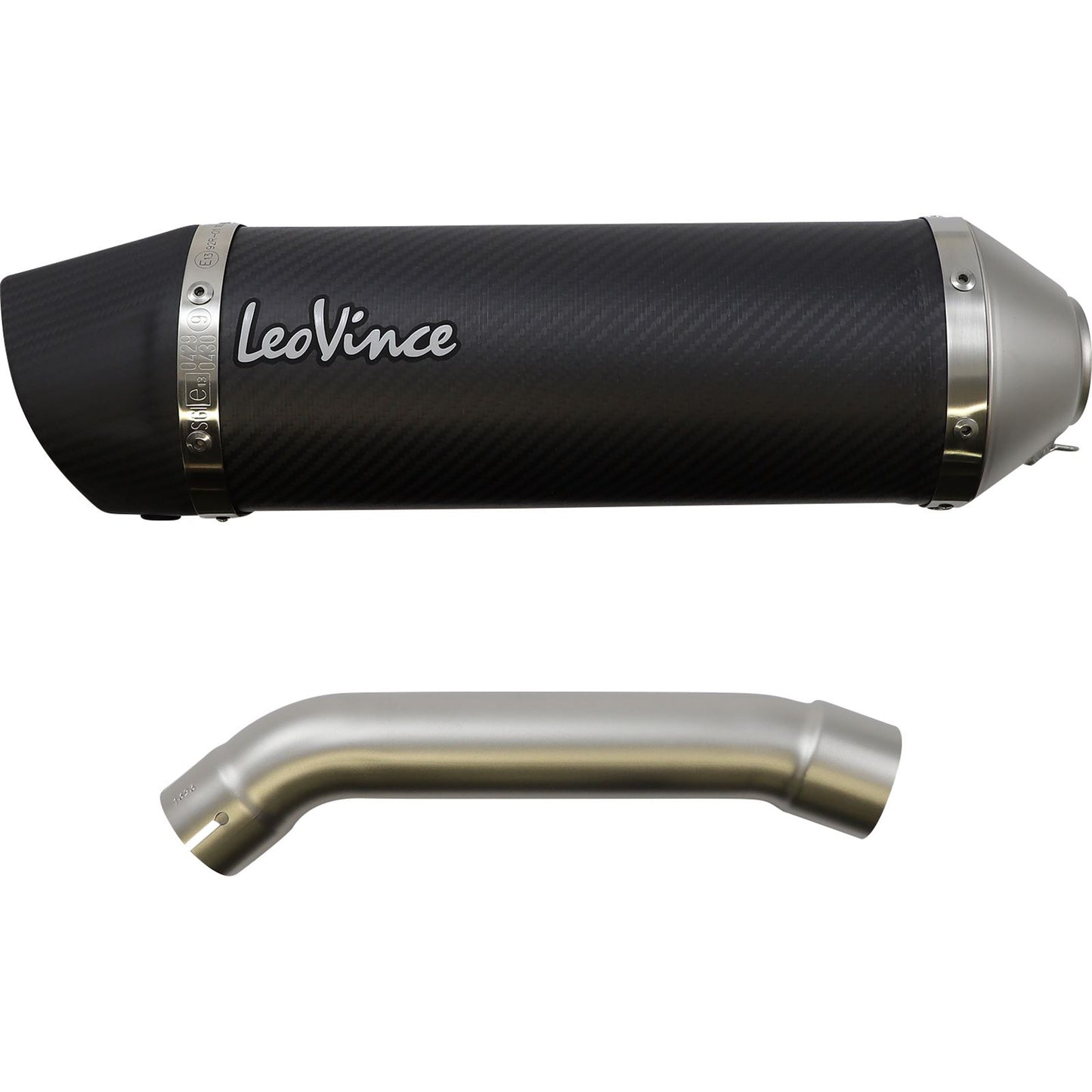 Leovince LV One EVO Slip-On Muffler - Carbon Fiber for KTM [MPN: 14394E]_1095289