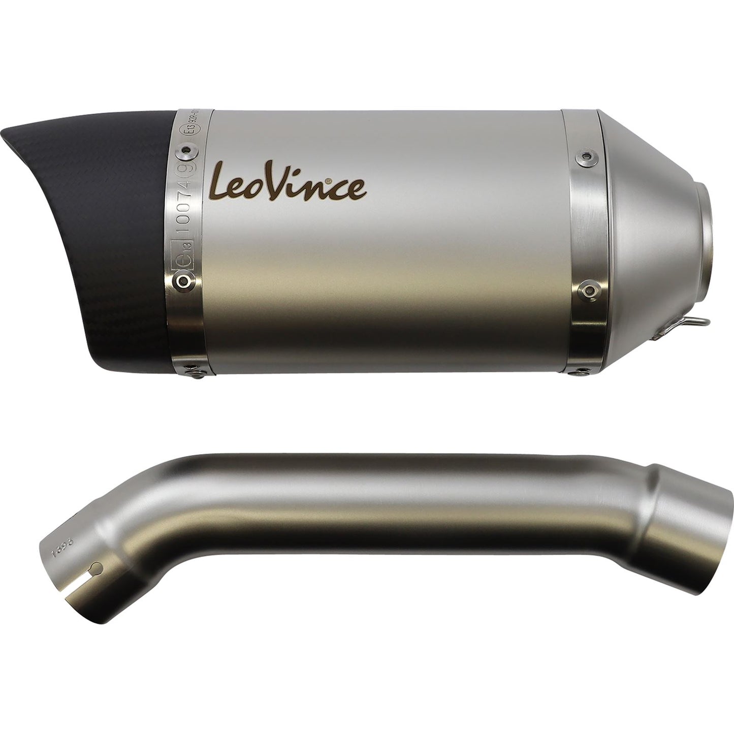 Leovince LV Pro Slip-On Muffler - Stainless Steel for KTM [MPN: 14395E]_1095294