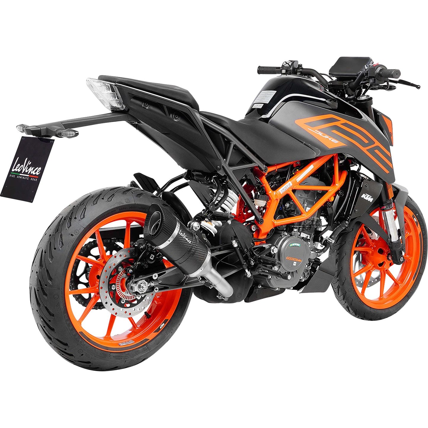 Leovince LV Pro Slip-On Muffler - Carbon Fiber for KTM [MPN: 14396E]_1095296