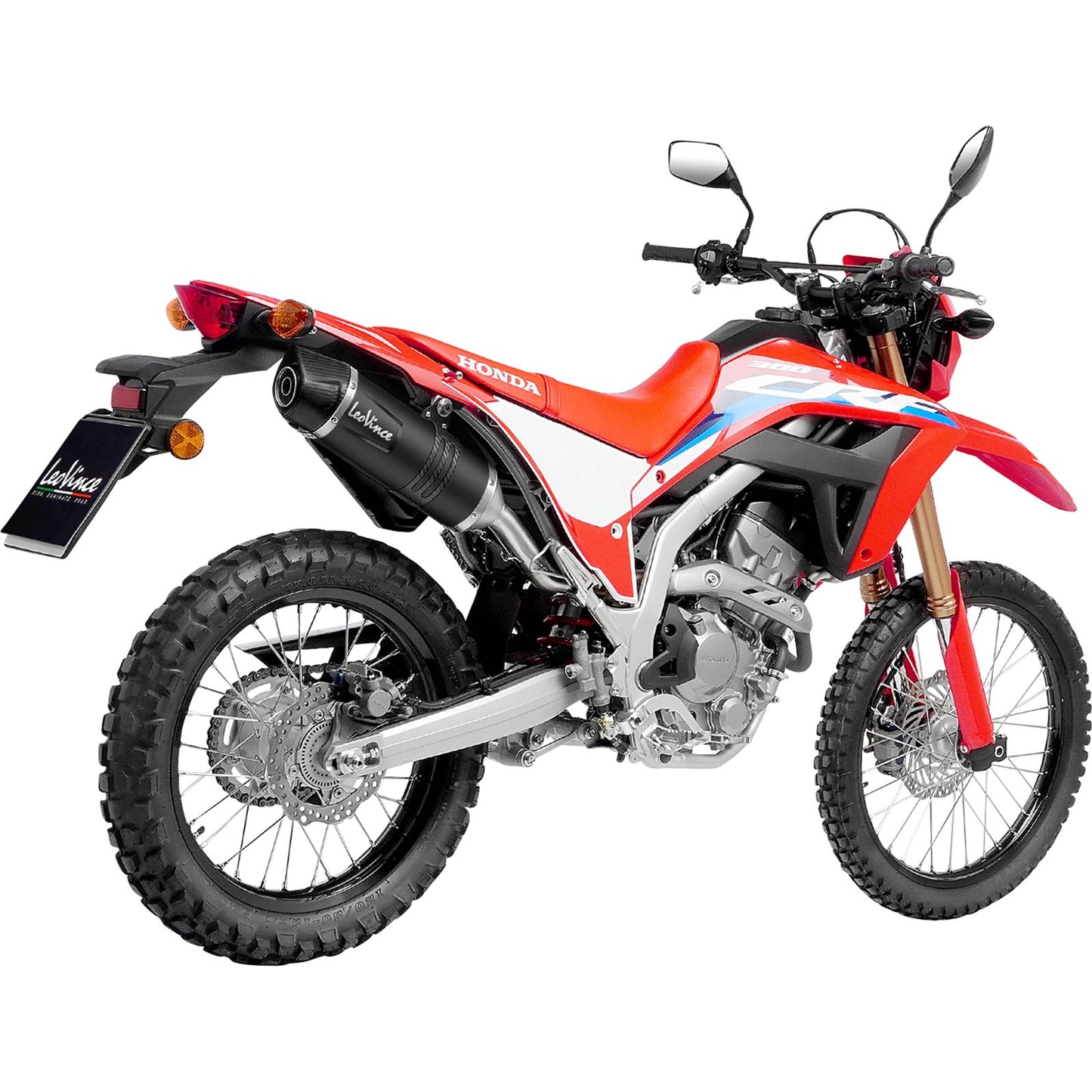 Leovince LV One EVO Slip-On Muffler - Black for Honda [MPN: 14400EB]_1095260