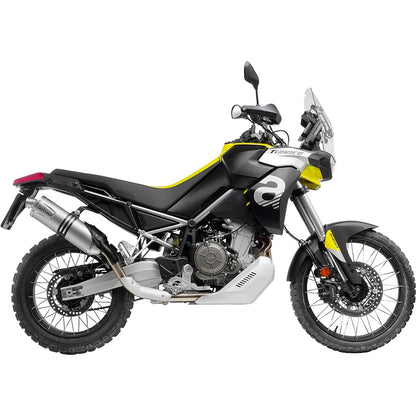 Leovince LV One EVO Muffler - Stainless Steel for 2022-2024 Aprilia Tuareg 660 [MPN: 14402E]_1097295