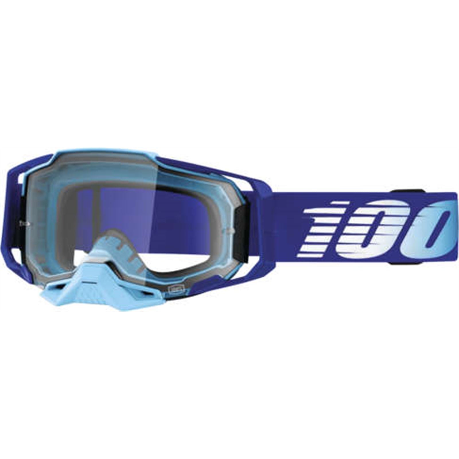 100% Armega Goggles - Royal - Clear Lens 50004-00004_1067356