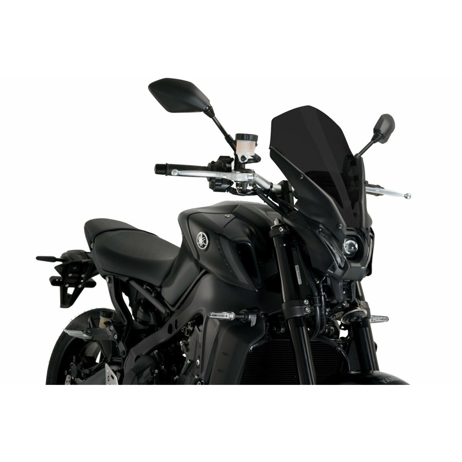 Puig Naked New Gen Touring Windscreen - Dark Smoke - for Yamaha 20645F_872170