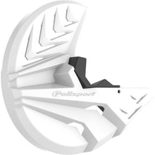 Polisport Disk & Bottom Fork Protector - Black/White 8157500001_1097291