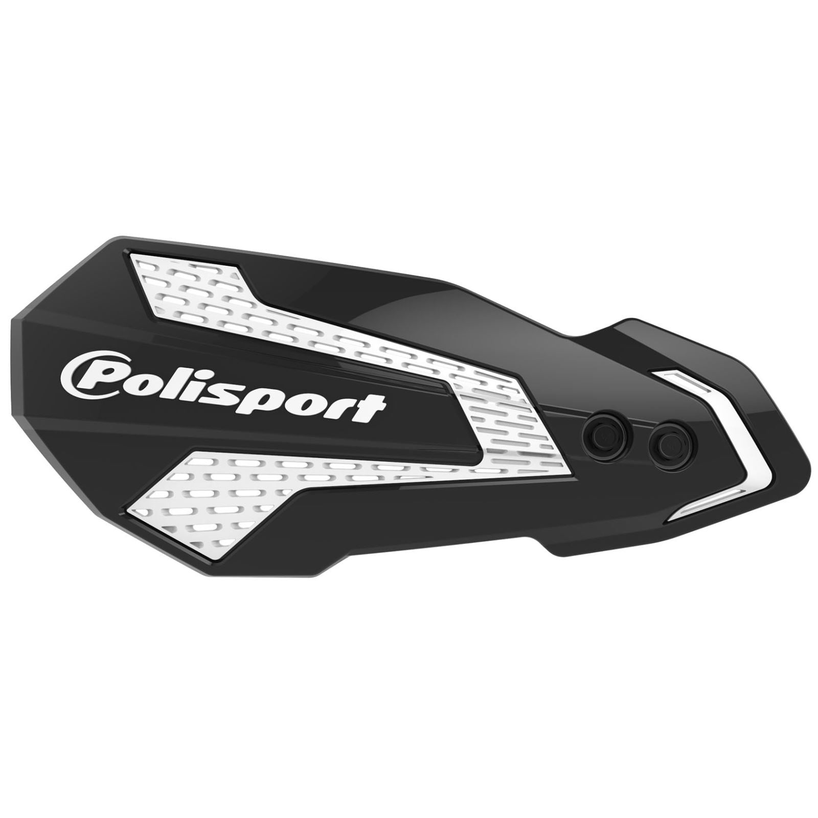 Polisport MX Flow Handguards - Black/White 8308200019_1138853