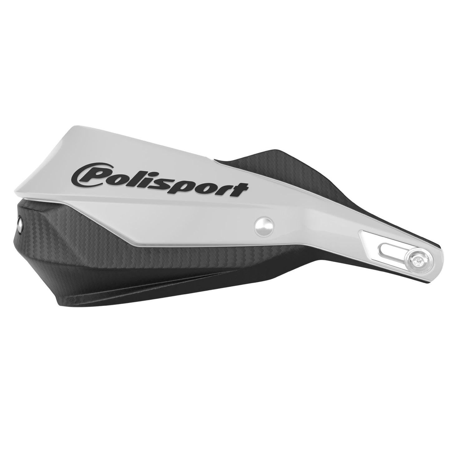 Polisport Handguard with Metal Bar Trail Blazer - White/Black 8308800001_872413
