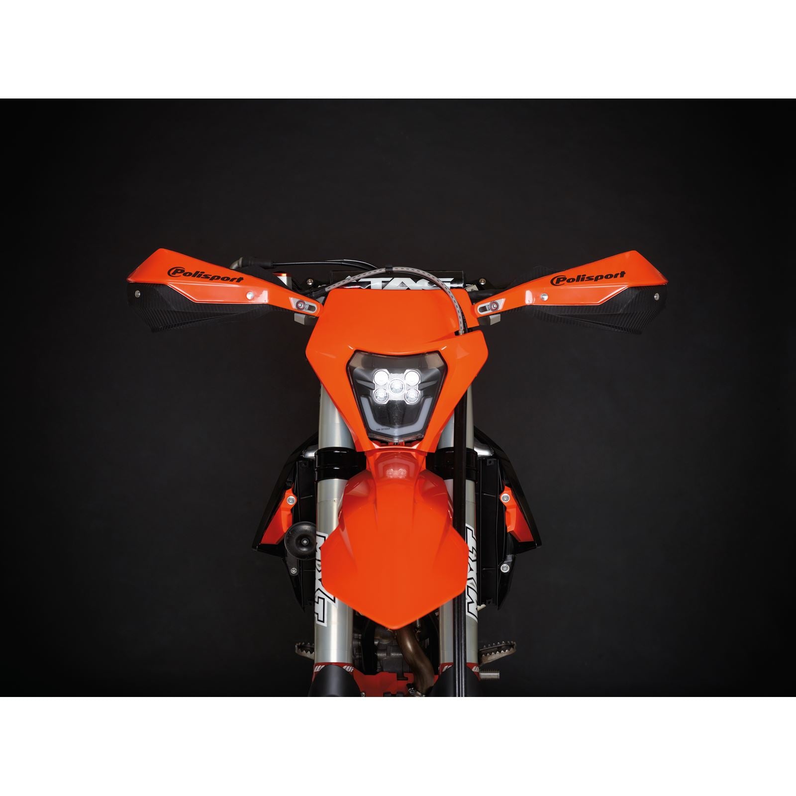 Polisport Handguard with Metal Bar Trail Blazer - Orange/Black 8308800004_872417