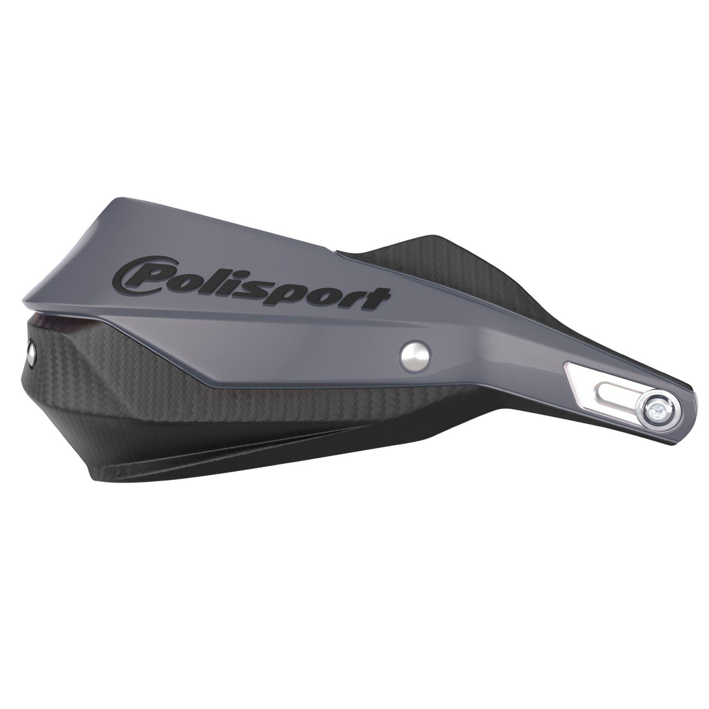 Polisport Handguard with Metal Bar Trail Blazer - Nardo Grey/Black 8308800007_872420