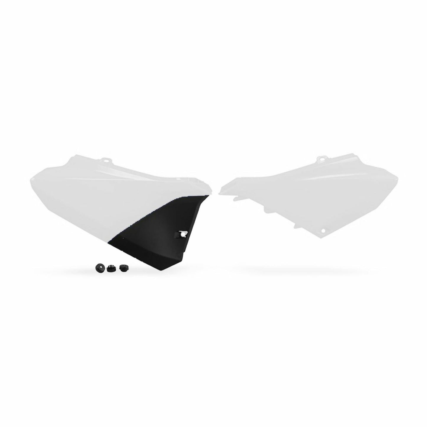 Polisport Side Panels - White for 2022 Yamaha YZ 85 8477900002_1376404