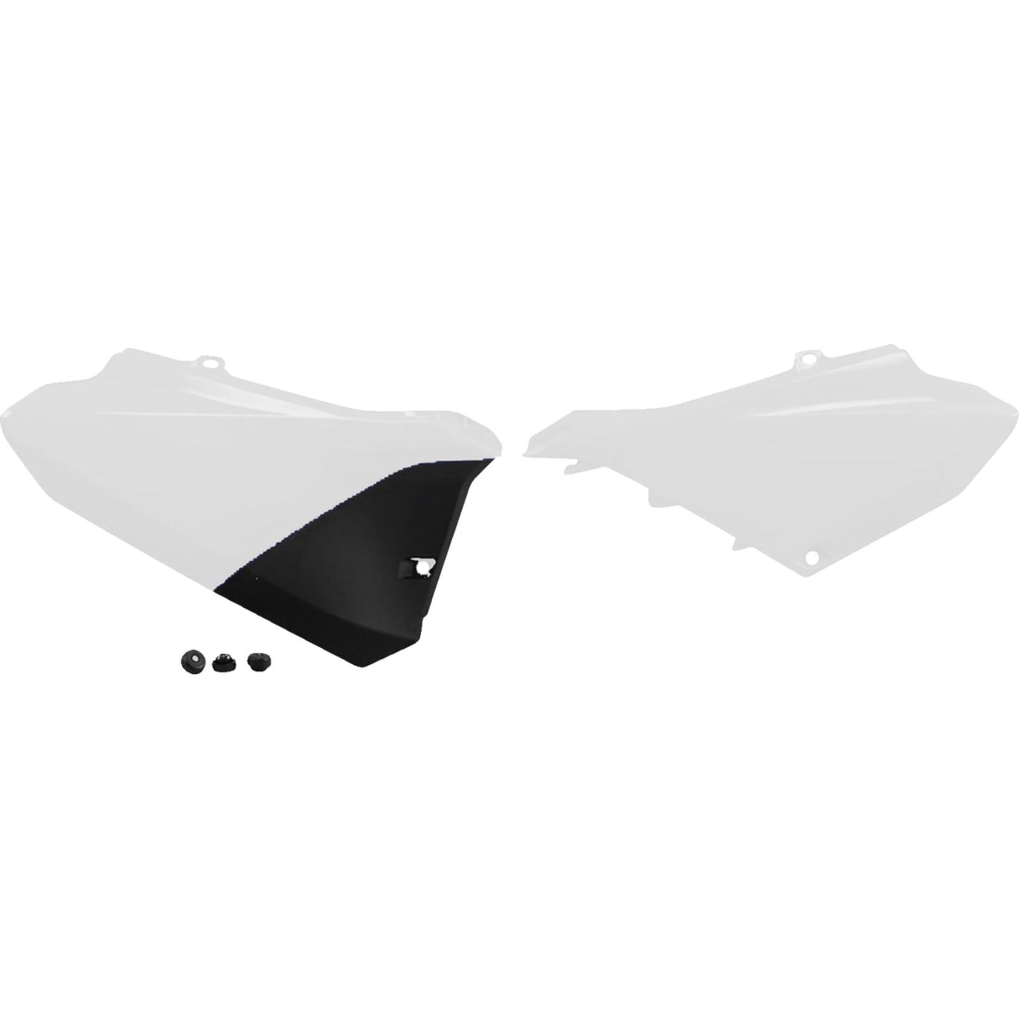 Polisport Side Panels - White for 2022 Yamaha YZ 85 8477900002_1376405