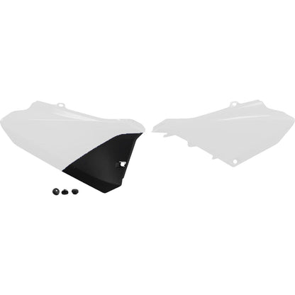 Polisport Side Panels - White for 2022 Yamaha YZ 85 8477900002_1376405