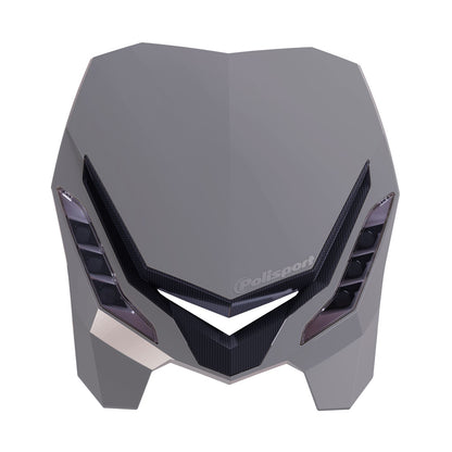 Polisport E-Blaze LED Headlight - Gray/Black [MPN: 8670800005]_872430