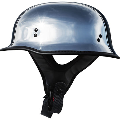 Highway 21 9MM German Beanie Helmet Chrome X-Large 77-1002X_872580