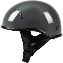 Highway 21 .357 Solid Half Helmet Grey Large 77-1103L_872622