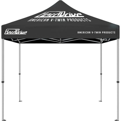 Canopy 10X10 Tent - Black with White Harddrive Logo CAN10X10AHDX-CUSTOMH_1479762