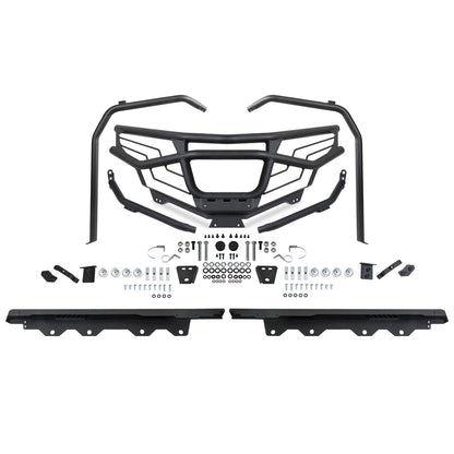Rival Powersports USA R Max 4-Seater Front Bumper Kit with Fender Guard and Rock Sliders 24444.7179.1_1068528