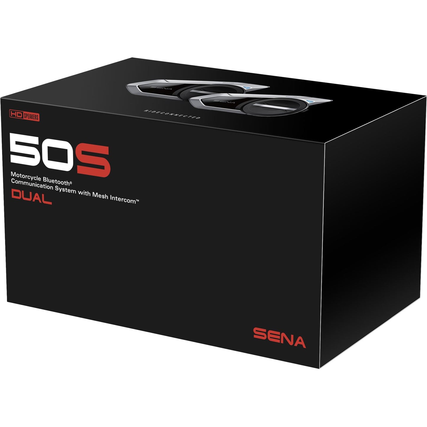 Sena 50S HD Bluetooth Communication System Sound by Harman Kardon - Dual [MPN: 50S-10D]_872883