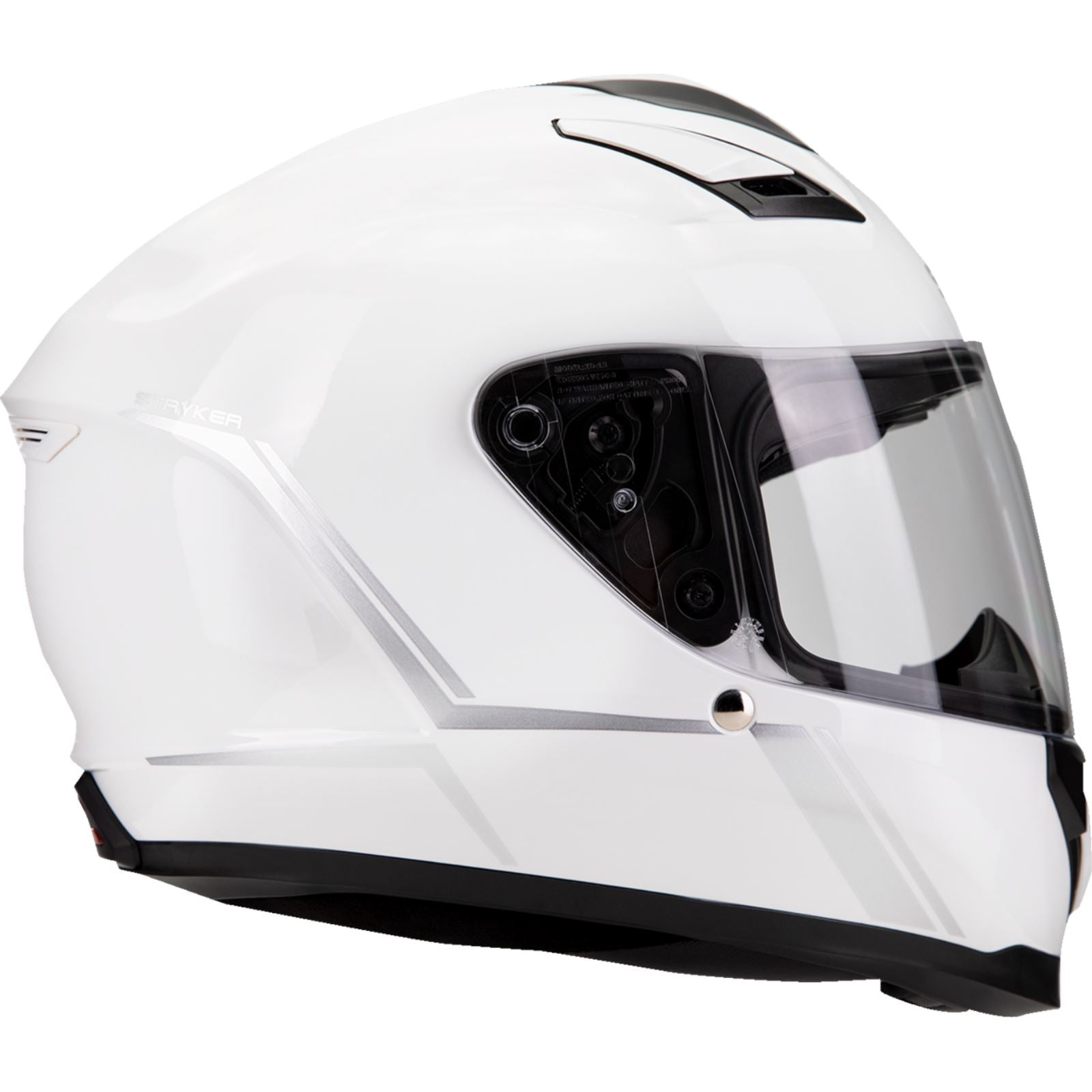 Sena Stryker Full-Face Helmet - Gloss White - 2XL CLOSEOUT [MPN: STRYKER-GWXXL1]_1770764