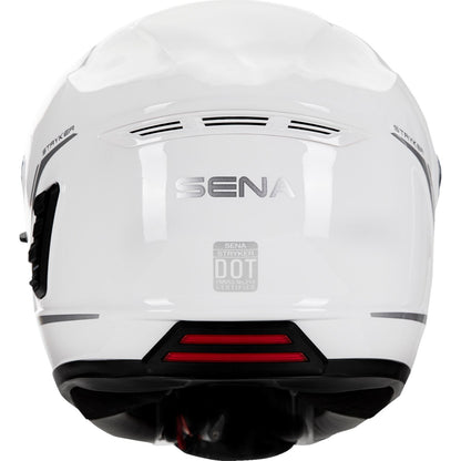 Sena Stryker Full-Face Helmet - Gloss White - 2XL CLOSEOUT [MPN: STRYKER-GWXXL1]_1770766