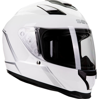 Sena Stryker Full-Face Helmet - Gloss White - 2XL CLOSEOUT [MPN: STRYKER-GWXXL1]_1770767