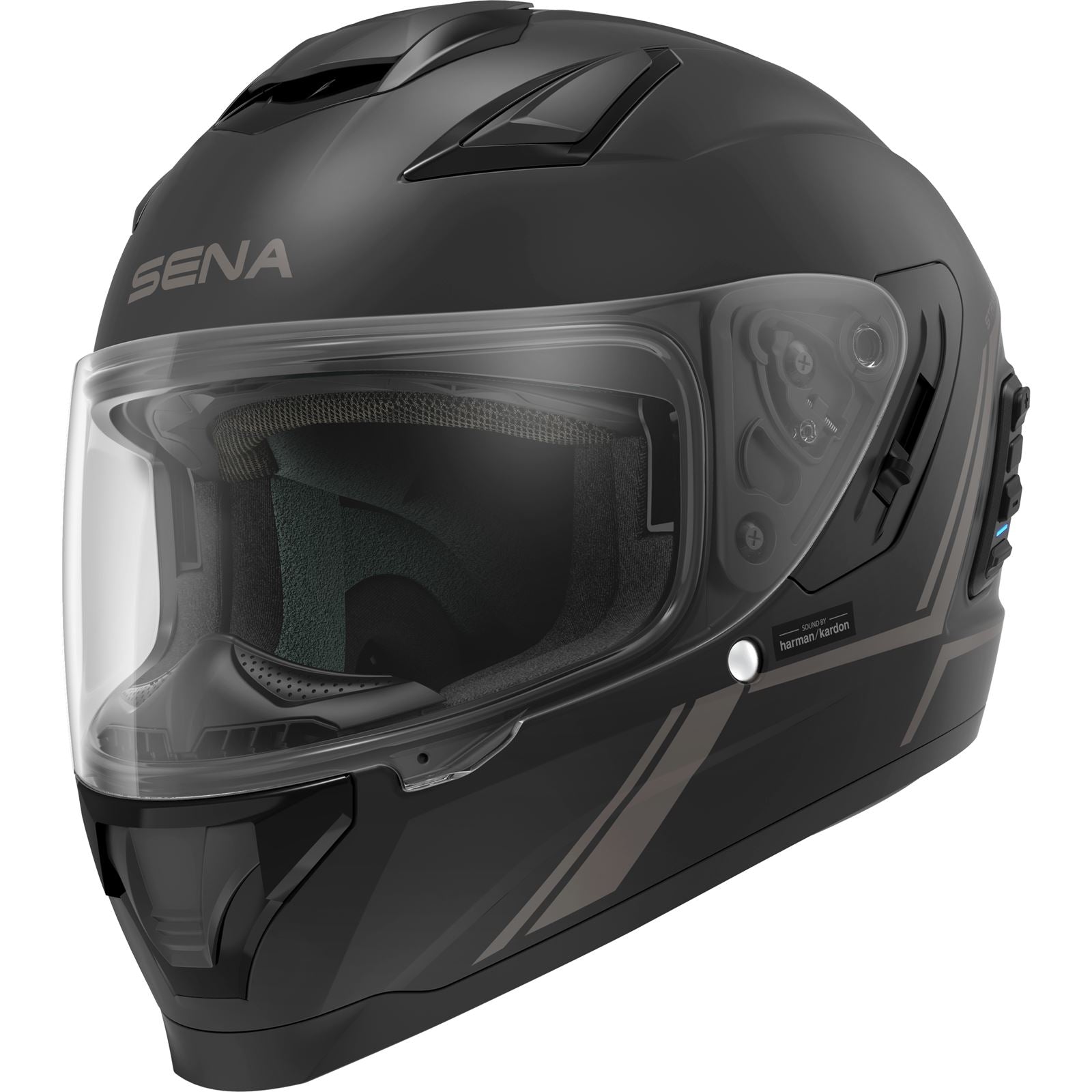 Sena Stryker Full-Face Helmet with Mesh Intercom_872957