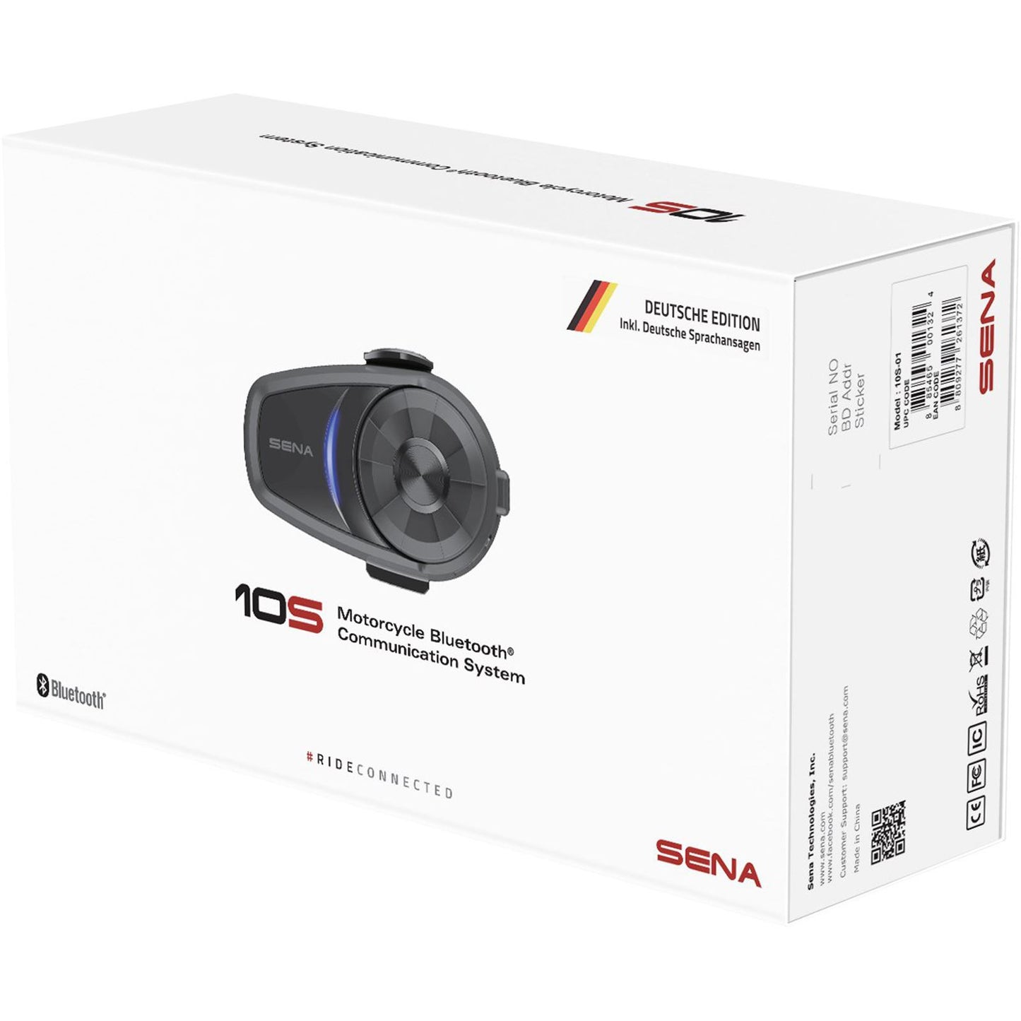 Sena 10S Headset and Intercom - Single [MPN: 10S-02]_872997
