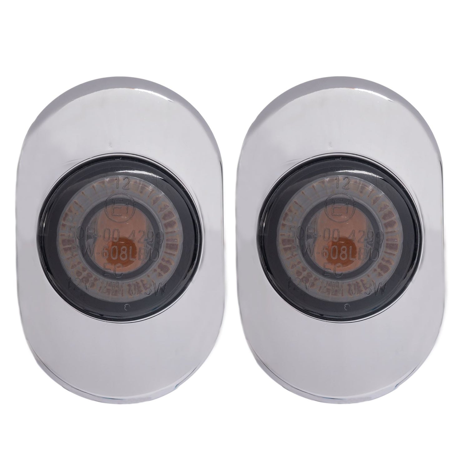 Kodlin USA Sleek Lights 3-1 Rear Chrome for Touring Models [MPN: K68496]_873072