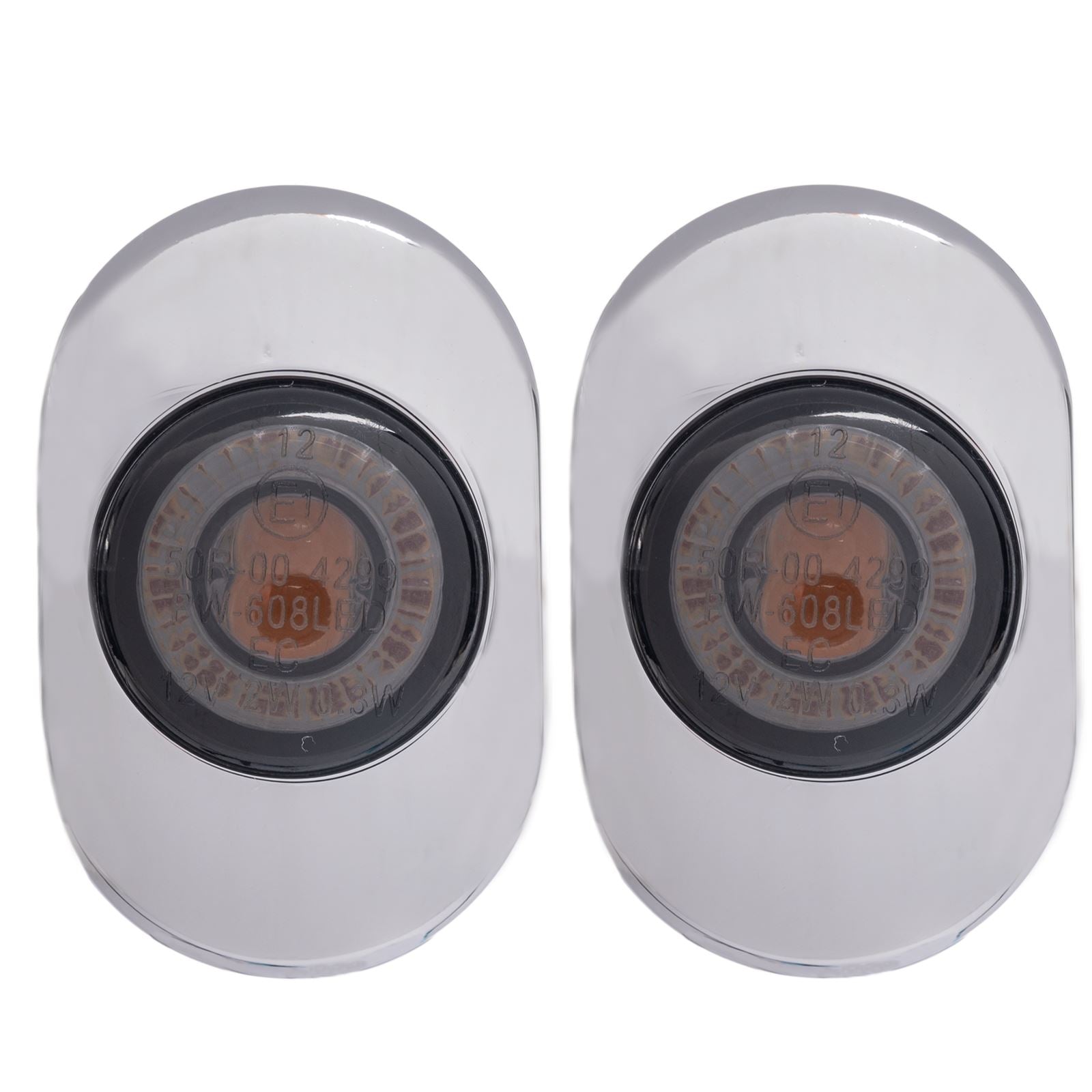 Kodlin USA Sleek Lights 3-1 Rear Chrome for Touring Models [MPN: K68496]_873072