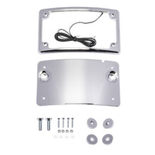 Kodlin USA Curved LED License Plate Kit - Chrome [MPN: KUS20101]_893109