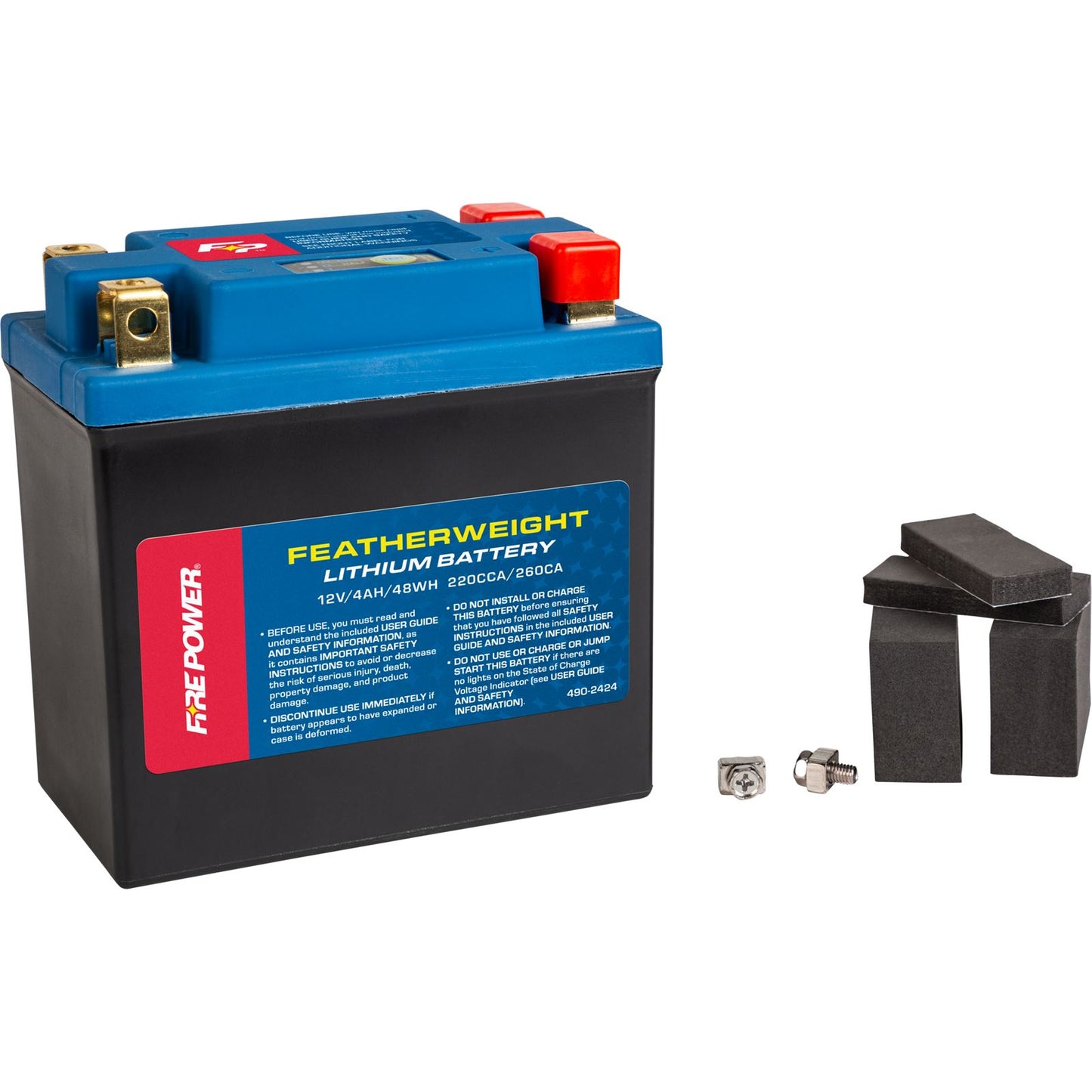 Fire Power Featherweight Lithium Battery 220 CCA 12V/48WH HJTX14AHQ-FP-B_873472