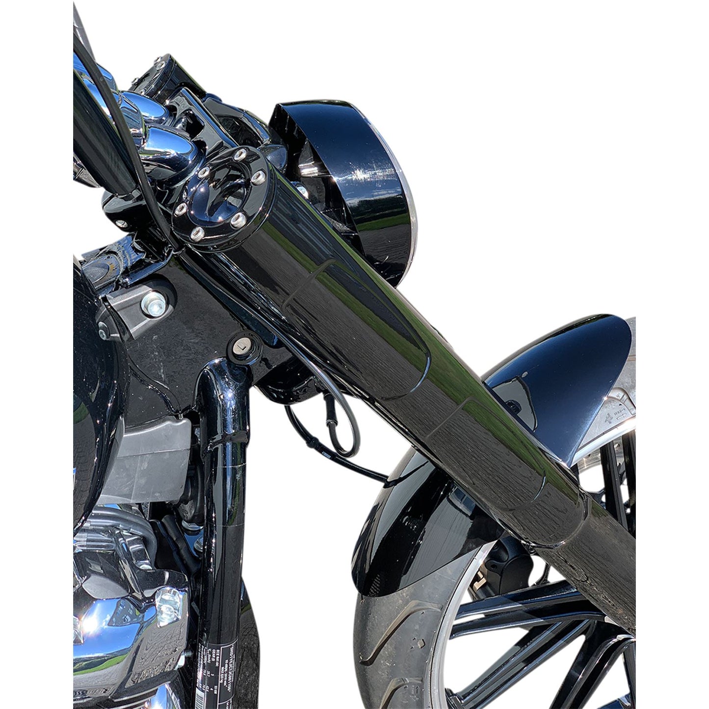 Kodlin USA Fork Cover - Pair - Gloss Black [MPN: K46660]_891186