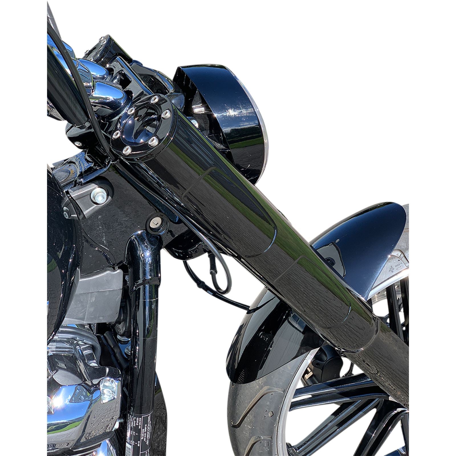 Kodlin USA Fork Cover - Pair - Gloss Black [MPN: K46660]_891186