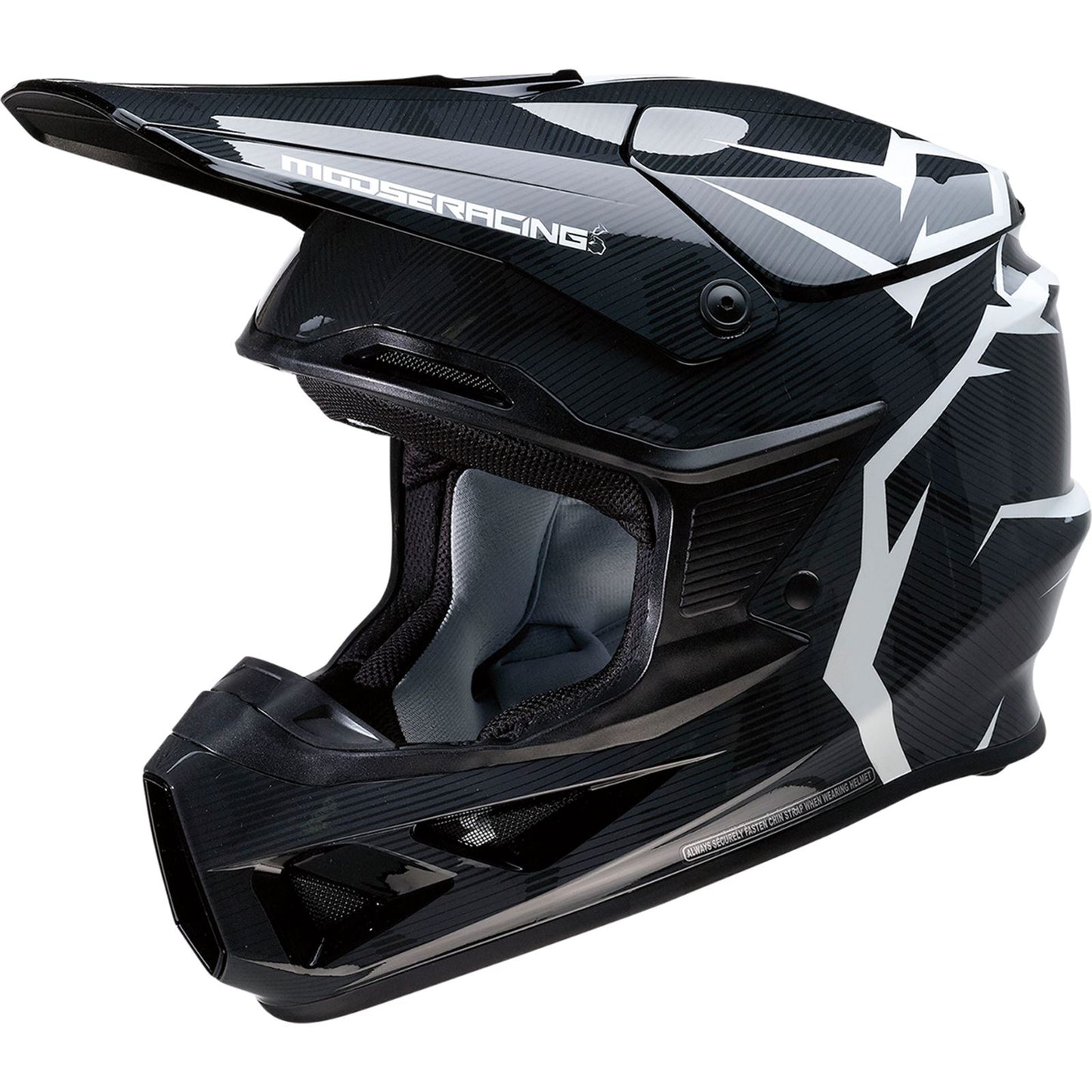 Moose Offroad F.I. Helmet - Agroid Camo - MIPS® - Gray/Black_873812