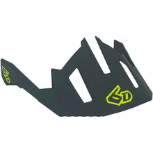 6D Helmets ATB-2T Visor - Ascent - Neon Yellow - M/2XL [MPN: 77-0133]_1068669