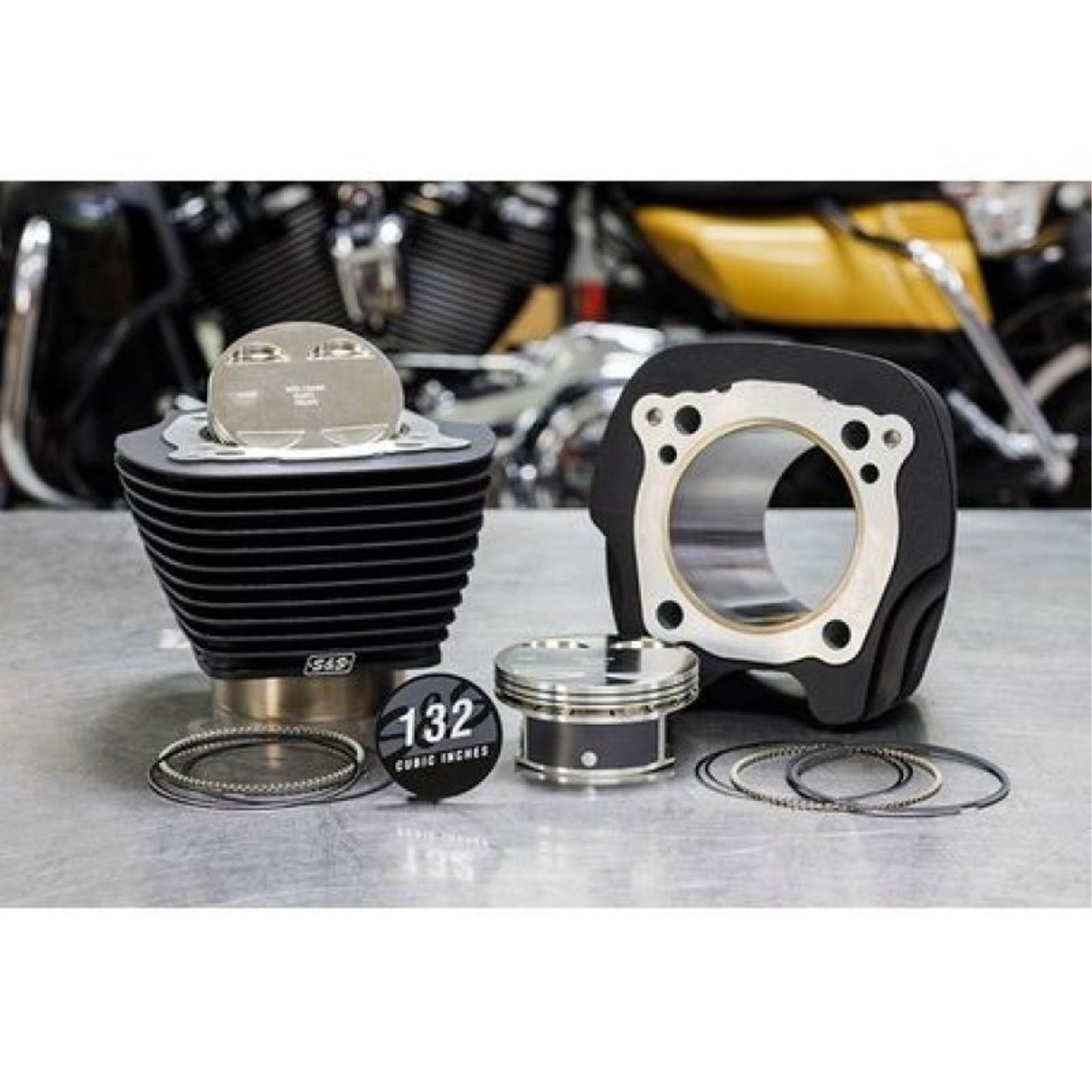 S&S Cycle 132" Big Bore Kits for Milwaukee-Eight® 910-0846_1464048
