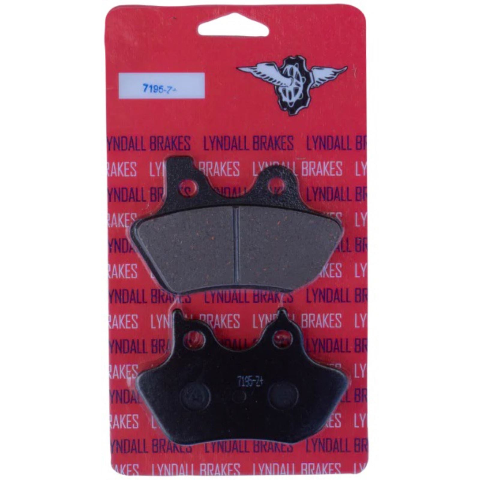 Lyndall Brakes Z+ Profiled Brake Pad Front/Rear '00-07  [MPN: 7195-Z-P]_1150272