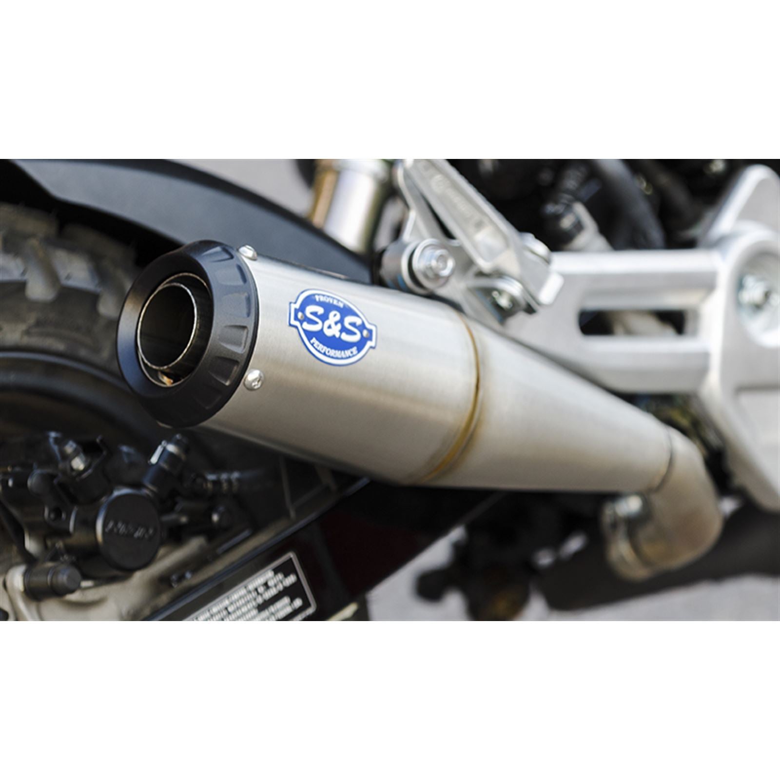S&S Cycle Grand National Slip-On Exhaust for Honda MSX 550-1072_875862