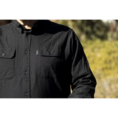Biltwell Inc. Blackout Lightweight Flannel - Small 8145-068-002_1068546