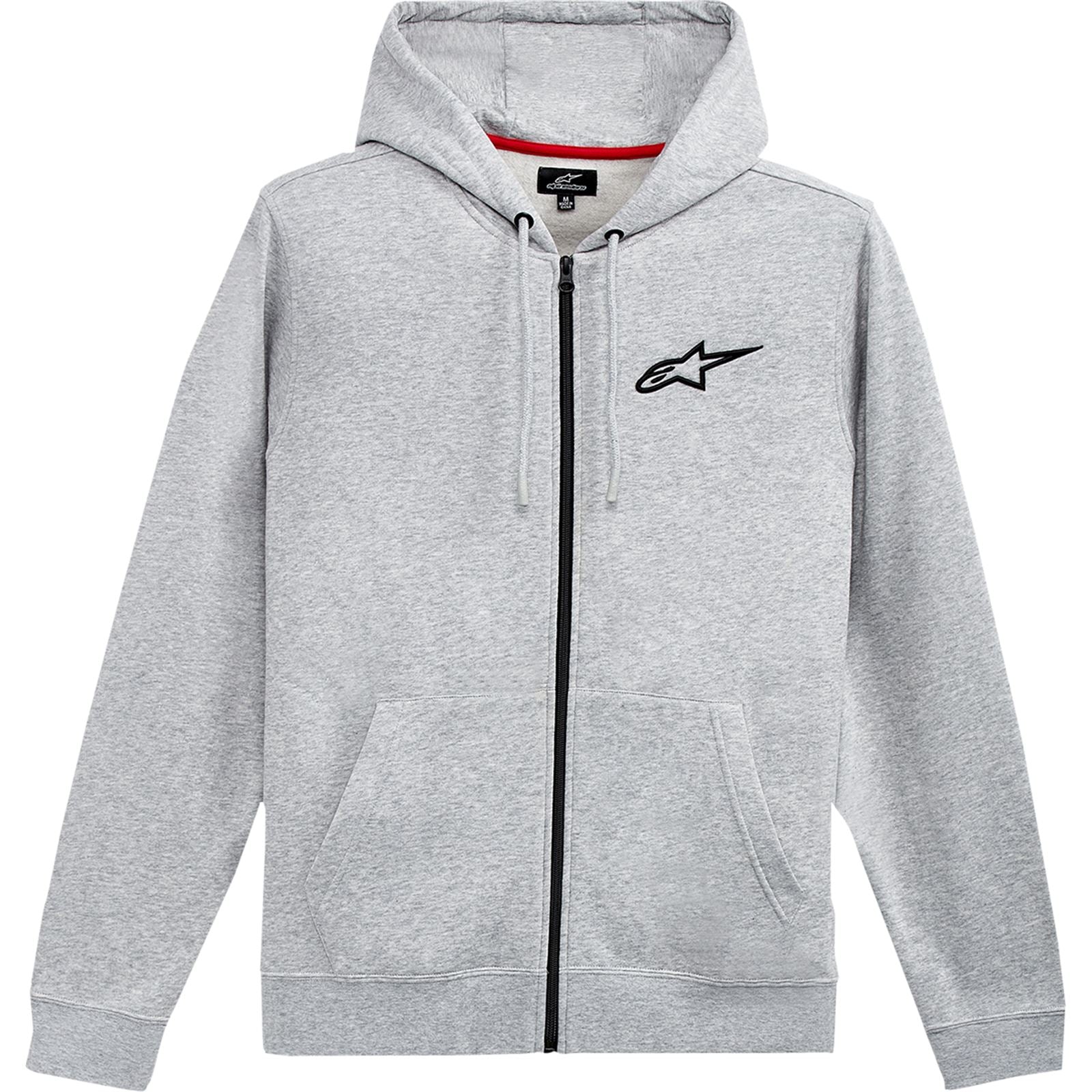 Alpinestars Ageless Chest Zip Hoodie - Gray/Black - XL [MPN: 1212536001126XL]_875922