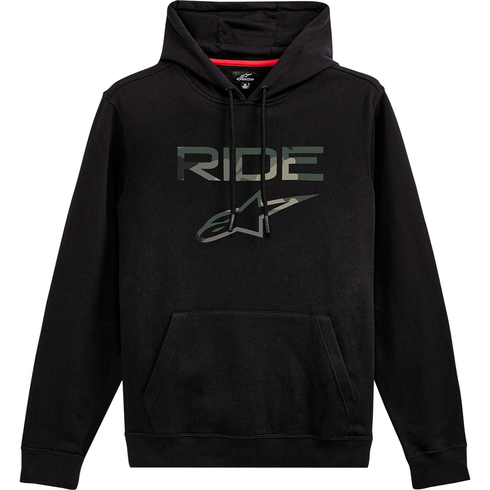 Alpinestars Ride Hoodie - Camo Black - XL [MPN: 1212-5190010-XL]_875926
