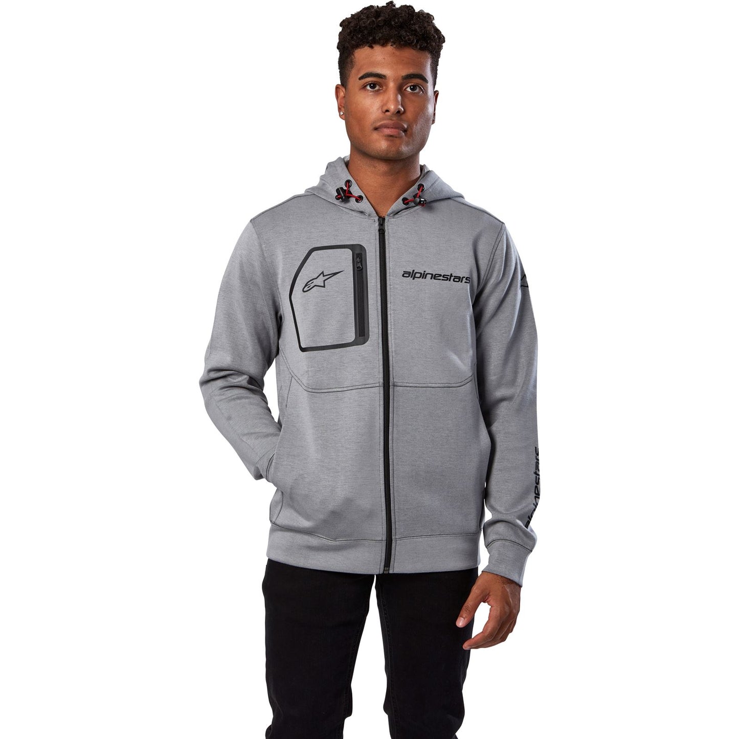 Alpinestars Convex Hoodie - Gray - 2XL [MPN: 12125302010262X]_932163