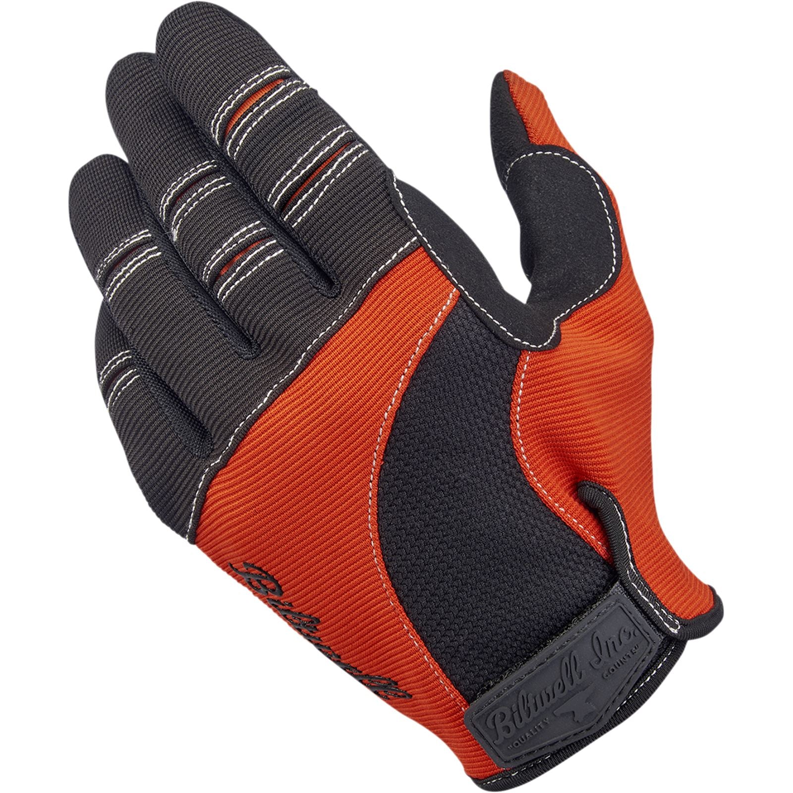 Biltwell Inc. Moto Gloves - Orange/Black - Medium 1501-0106-003_1068646