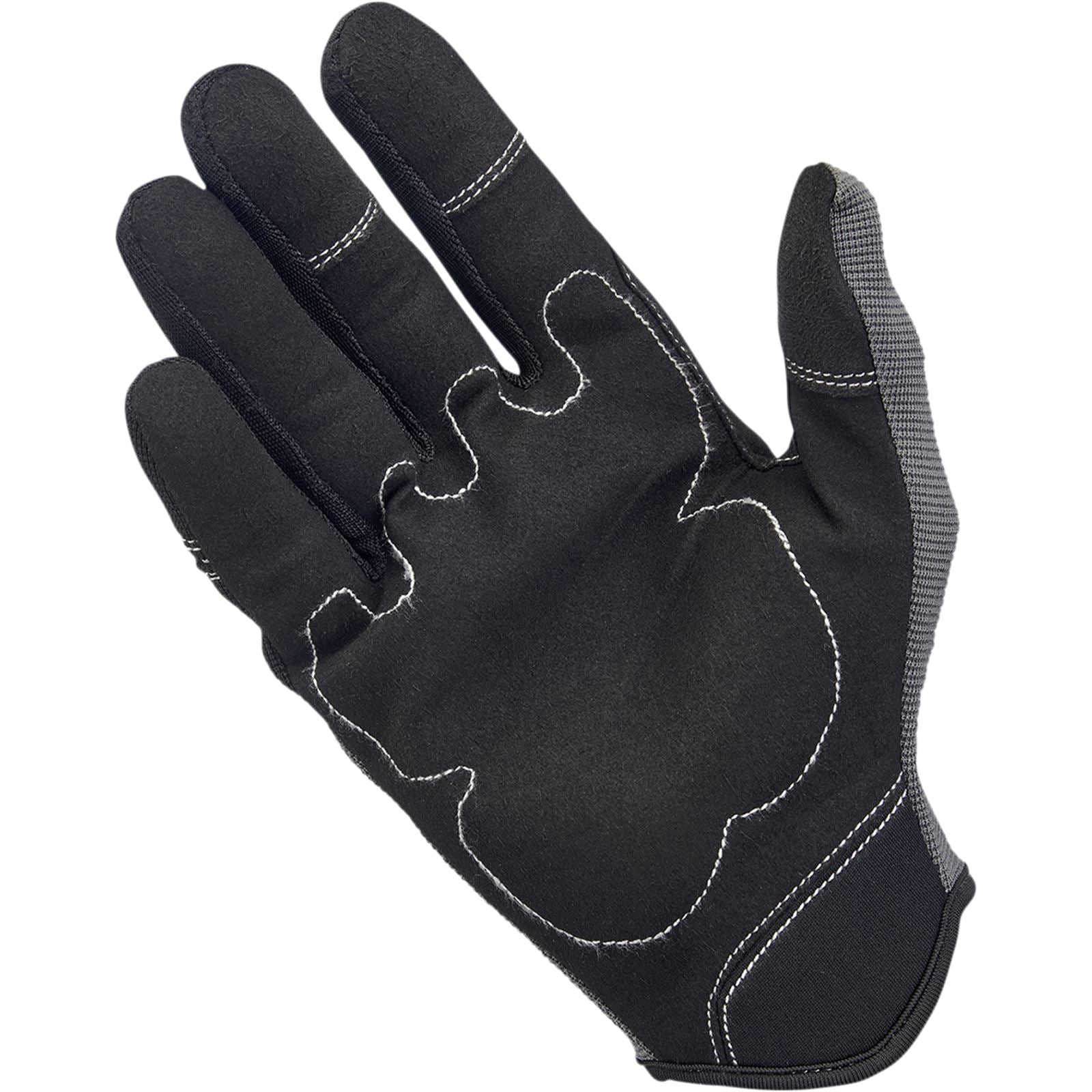 Biltwell Inc. Moto Gloves - Gray/Black - Large 1501-1101-004_1068700